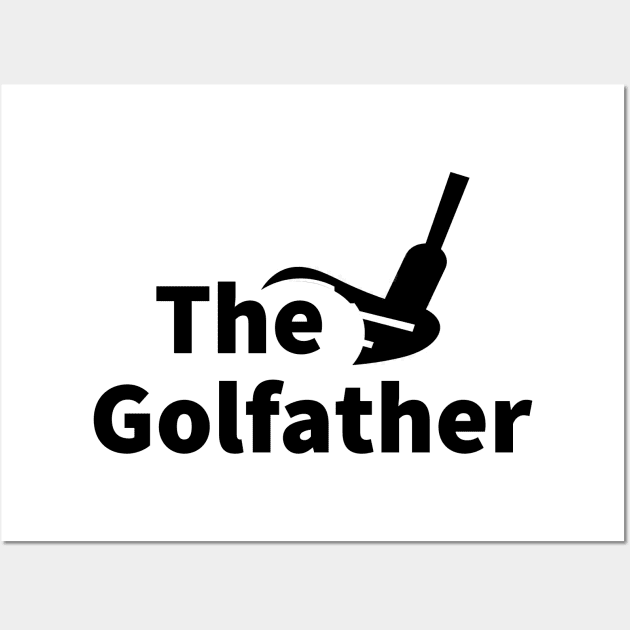 The golf father Wall Art by yassinstore